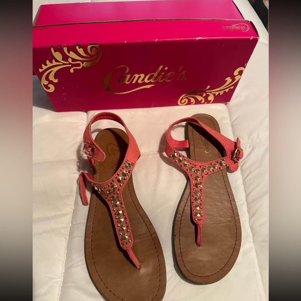 Candies Womens Size 7.5 Sandals